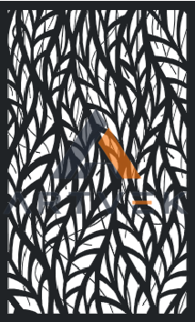 Stil 19 lazer kesim deseni