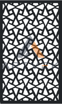 Stil 50 lazer kesim deseni